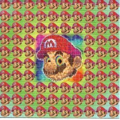 Toad Licking Mario Psychedelic Shroom BLOTTER Tabs 100ug